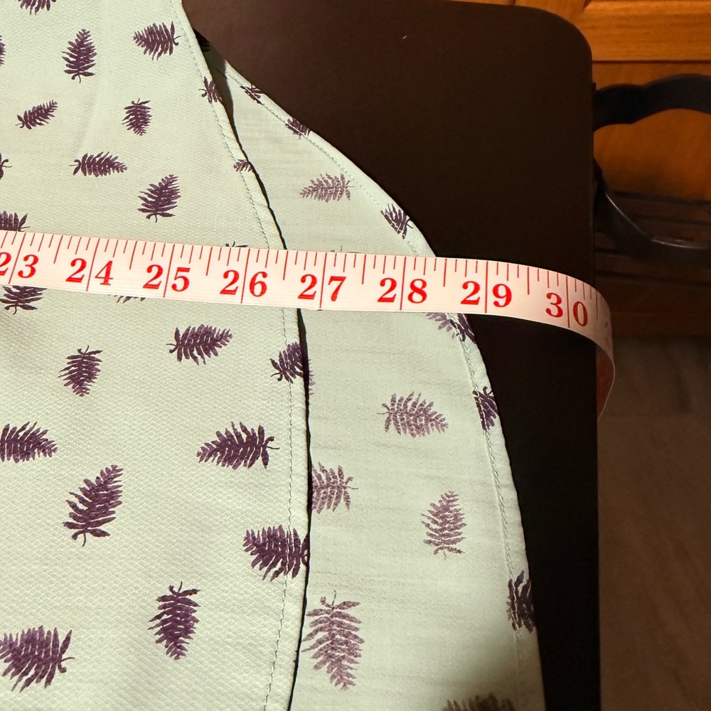 Eddie Bauer Large Outdoor Shirt‎ Mint Green UPF Hiking Roll Tab Sleeve Pockets - Picture 6 of 10